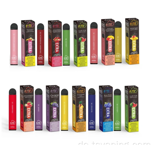 1500Puffs Fume ExtrA Pen mit